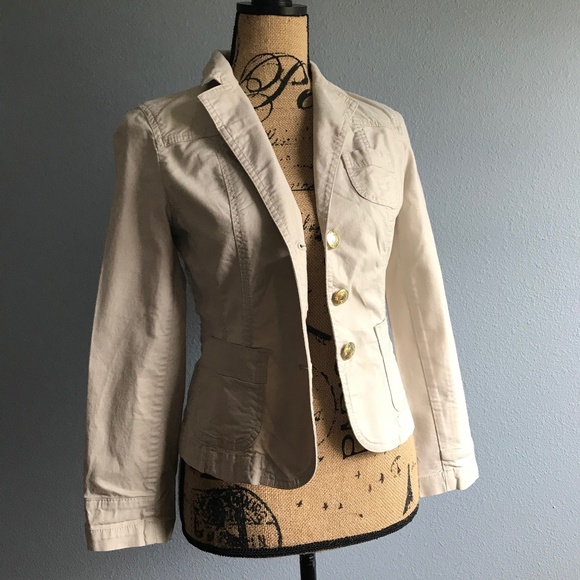 Tommy Hilfiger Jackets & Blazers - Tommy Hilfiger Khaki Blazer Size 6 Petite
